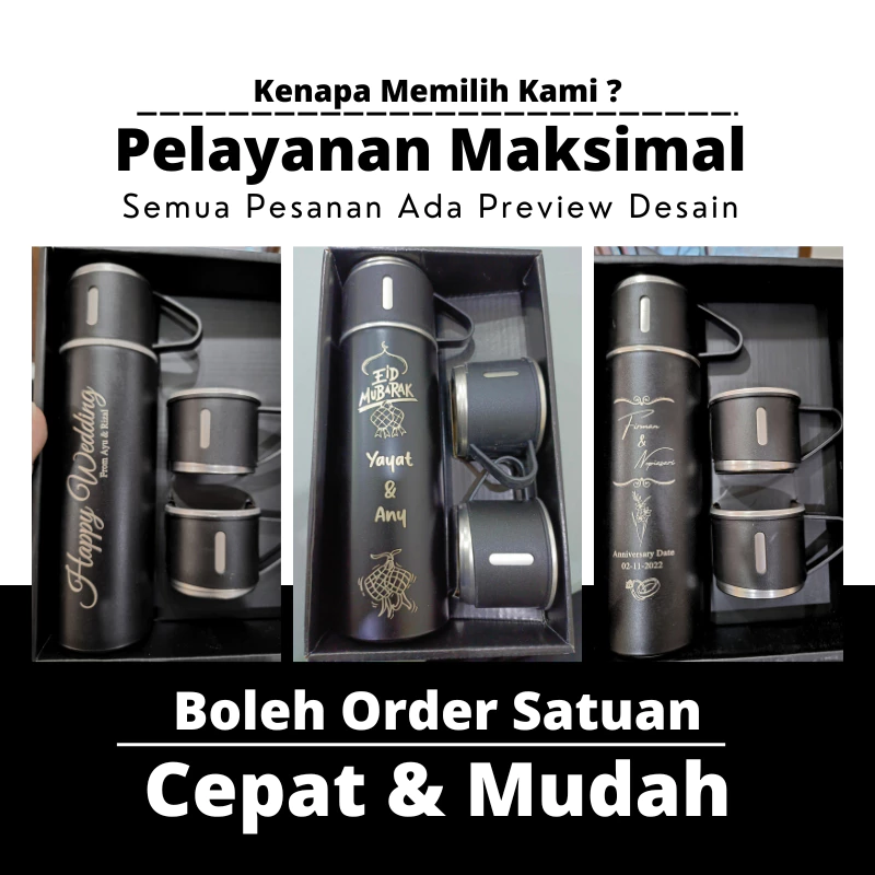 Sultan Vacuum Flask Set - Image 4